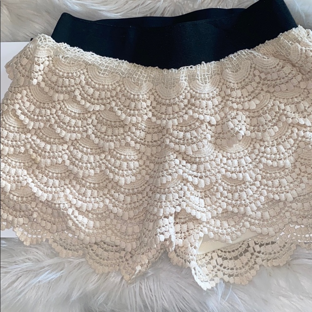 Macrame skirt/shorts
